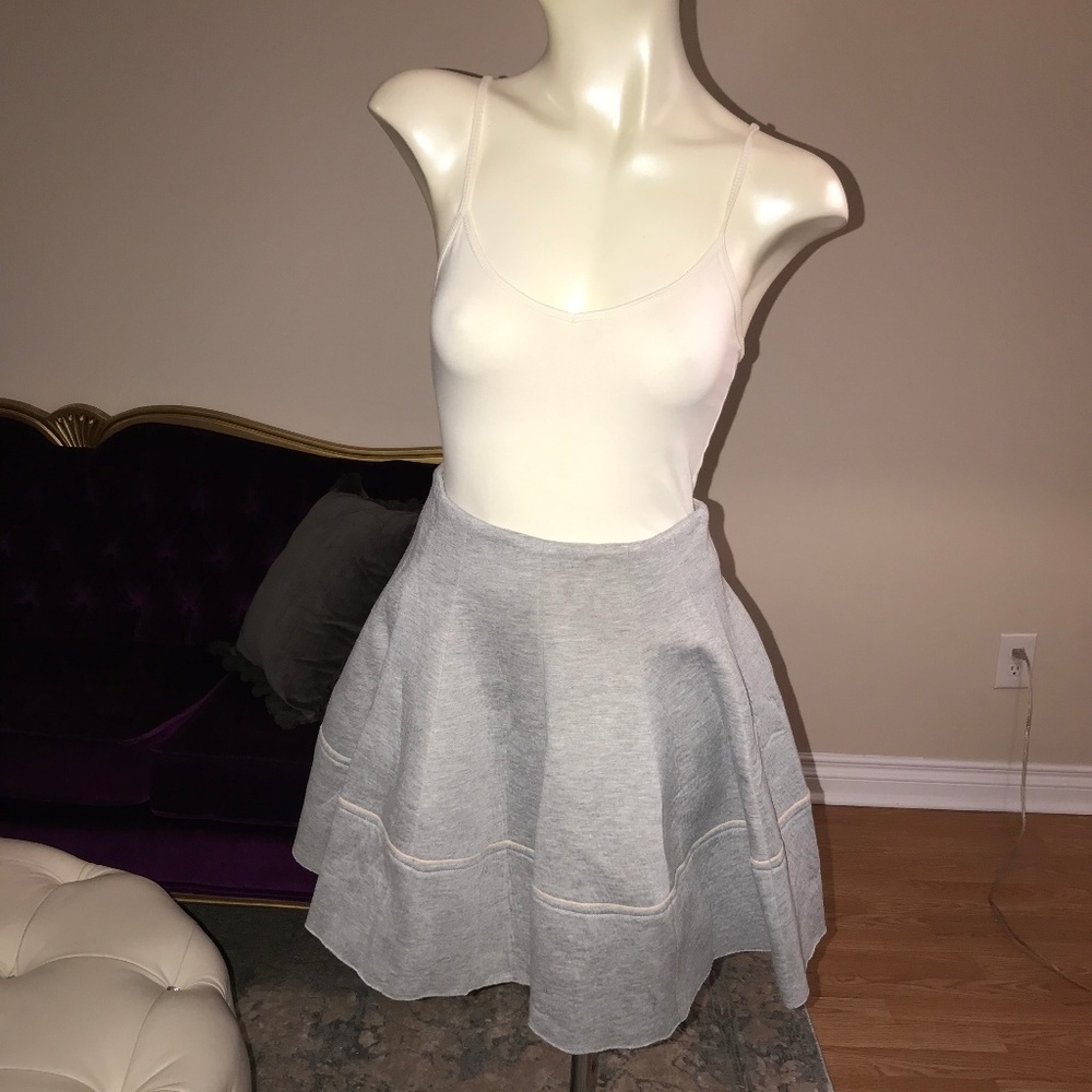 Grey Skater Skirt Size Small